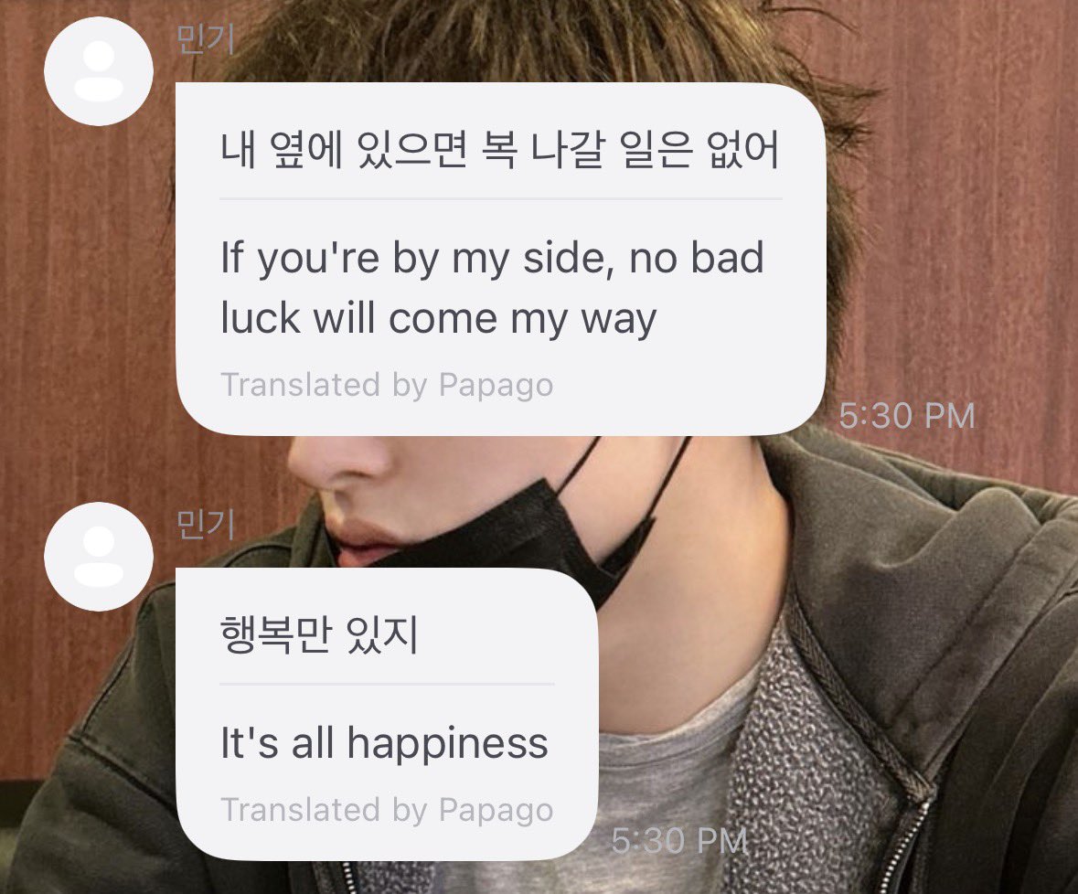 Fixon_ree's tweet photo. Mingi: “If you stay by my side, good fortune won't leave you.”
Mingi: “There will only be happiness.”

It’s always so comforting to hear this from him. What a beautiful, genuine promise to hold onto.
I love him :( https://t.co/y8IWVJgGKE