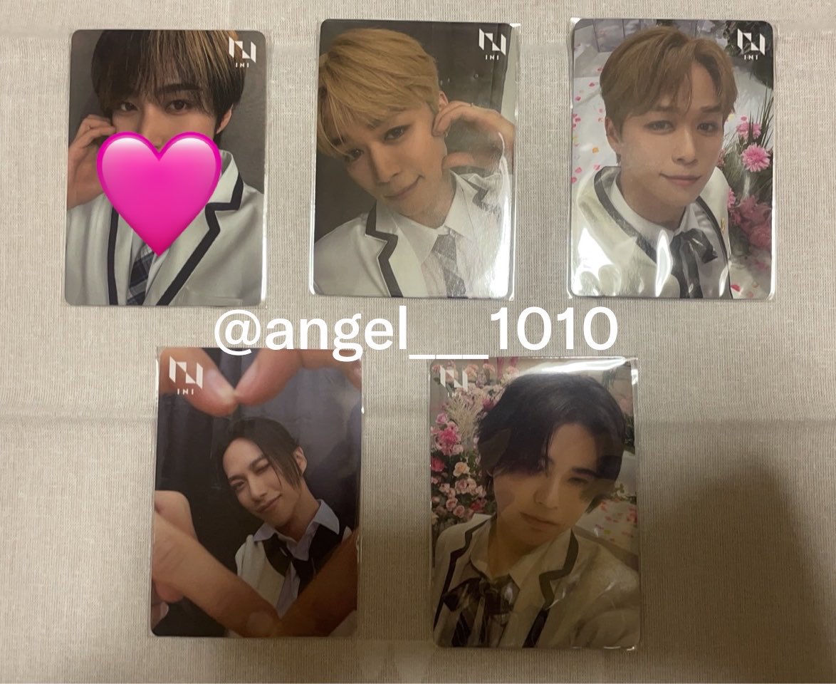 angel___1010's tweet photo. INI ANTHEM 交換 シリアル エンコ 買取

譲 :画像

求 :佐野雄大 (同種)

郵送希望

お気軽にコメントしてください✋🏻
 #INI交換  #INI求  #INI譲 https://t.co/pAyewu5U1E