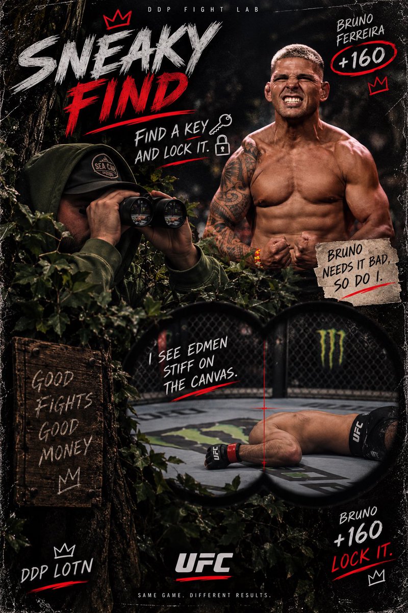 dpfightIQ's tweet photo. DO IT FOR US BRUNO. #UFC331 #lock #draftkings #LA https://t.co/5bt3QmlbIj
