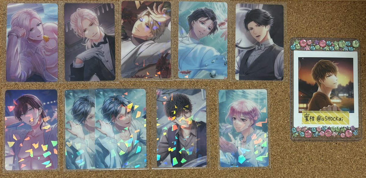 isSHOCKai's tweet photo. 【交換】スタマイ スタンドマイヒーローズ 10周年 アクスタ ホログラムカード UCC アルバムカード

譲》
4枚目参照

求》
アクスタ:日向 ＞ 今大路
SDホロカ:今大路 日向 早乙女1
UCCホロカ:今大路 ＞ 日向
アルバムカード:日向

郵送交換
※22日、23日神戸三ノ宮手渡し可能
お気軽にお声掛けください https://t.co/F92cKjGQjp