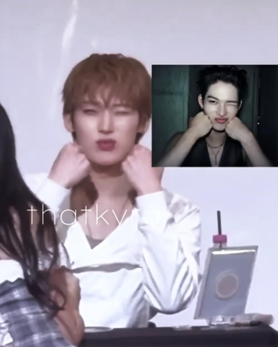 Sunkiloop's tweet photo. yes keep making sunoo do ni-ki’s aegyo 😆 https://t.co/SnK3cUacan