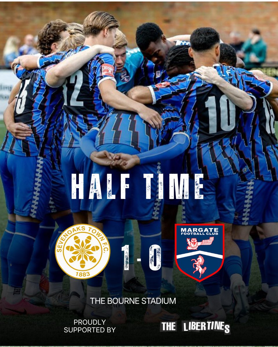 margate_fc's tweet photo. Plenty of work to do in the second half. https://t.co/qIjgAjJcoY