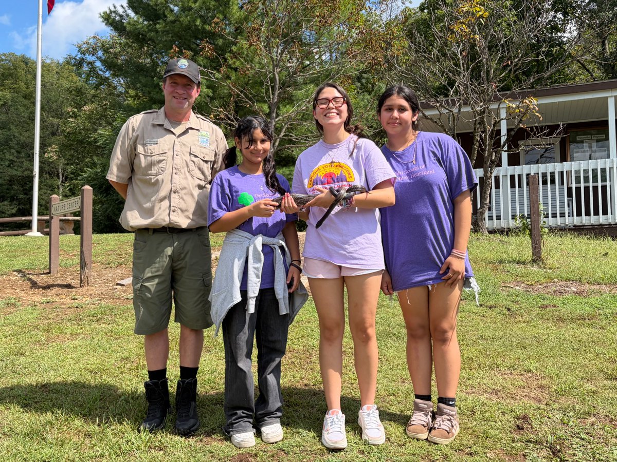 ohiodnr's tweet photo. Last weekend, @OHStateParks were buzzing with curiosity &amp; plenty of time outside as Girl Scouts from across Ohio joined us for a weekend outdoors. We loved welcoming @girlscouts to 15 state parks &amp; sharing a little more of the wild places we're lucky to have right here in Ohio💚 https://t.co/7xvqrFwoyU