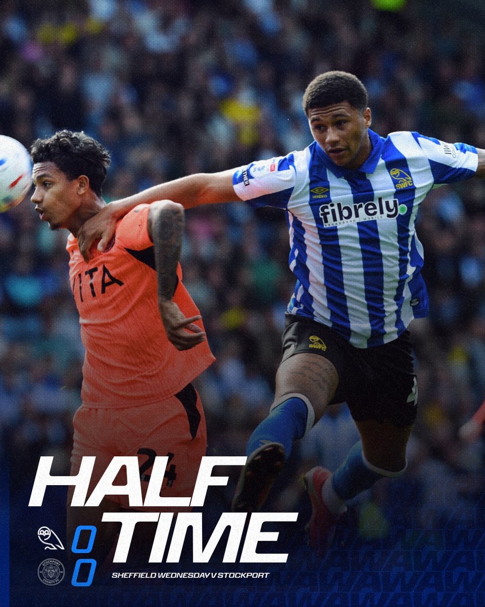 swfc's tweet photo. Level at the break ⏸️ https://t.co/mFq2vRqNff