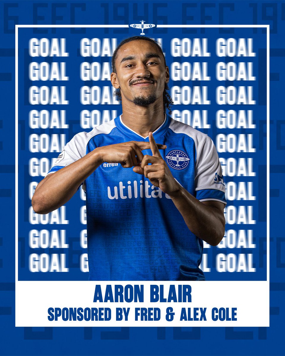 EastleighFC's tweet photo. ⏱ 44’ | BLAIR GIVES US THE LEAD!!! 🤩

[1-0] #Spitfires ✈️ https://t.co/MbY5Mtbe01