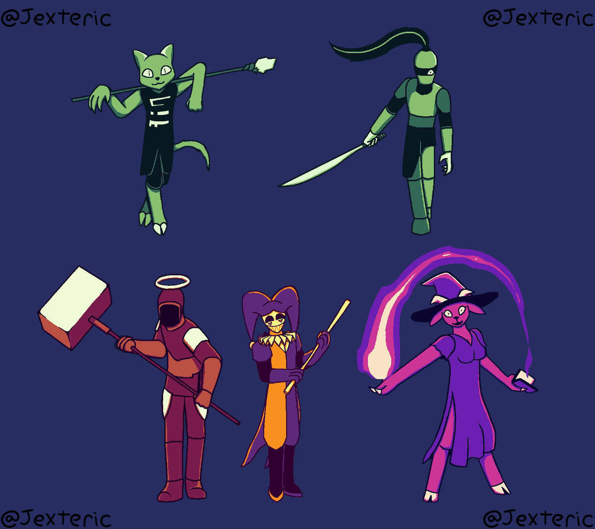 Jexteric's tweet photo. drawing with pixel art :D
#pixelart #furryart #OC https://t.co/kvqVAbzbok