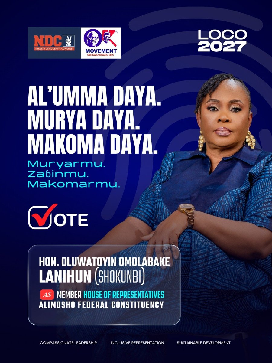 LOCOALIMOSHO's tweet photo. The time is now. 
LANIHUN is here.
Alimosho is ready.
Nigeria will be OK. https://t.co/FWvbixH1W2