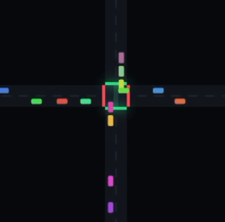 AEK000_120's tweet photo. @leojrr at around 0:05 in the center we already have a collision where the yellow car has a green light and crashes to the other car that has not yet passed over https://t.co/9BDBlNIr79