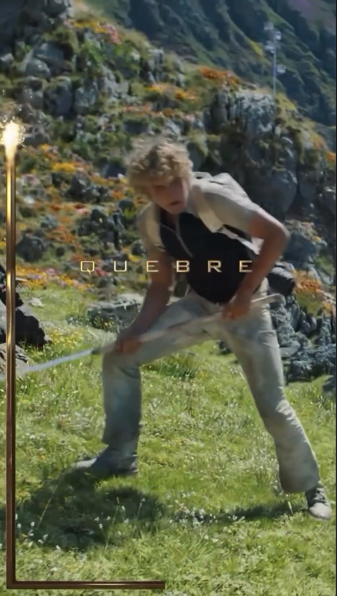 alexdeedee_'s tweet photo. Only just realising the weapons in the 50th games are extendable this is so fierce https://t.co/XKXdYX9v6L