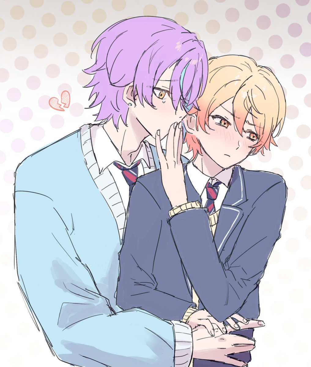piman_neru's tweet photo. 学校ではキス禁止だ！ https://t.co/nMHKsH7wpw