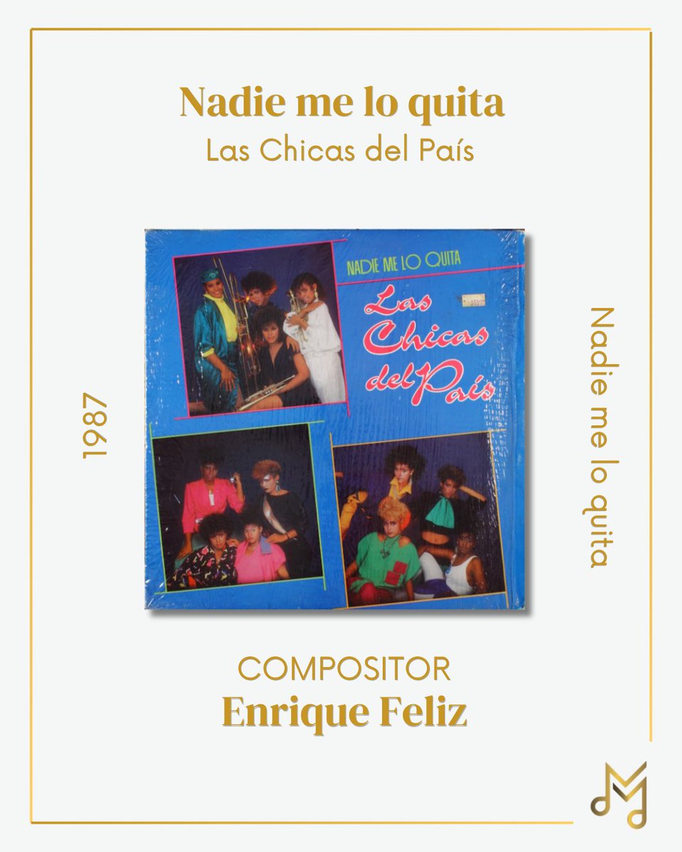 MaximoJimenezRD's tweet photo. La selección #56 de los 100 Merengues esenciales de los 80 corresponde a "Nadie me lo quita" (1987).
Compuesto por Enrique Feliz e interpretado por Ninoska con Las Chicas del País, este éxito de la década dorada sigue contagiando alegría. ¡Un clásico inolvidable!

#Merengue https://t.co/pA0lNMQL6Y