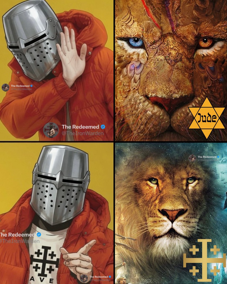 TheIronWarden's tweet photo. ⛨ Narnia IS A Christian Story ⛨ https://t.co/D1nDUn2FlO
