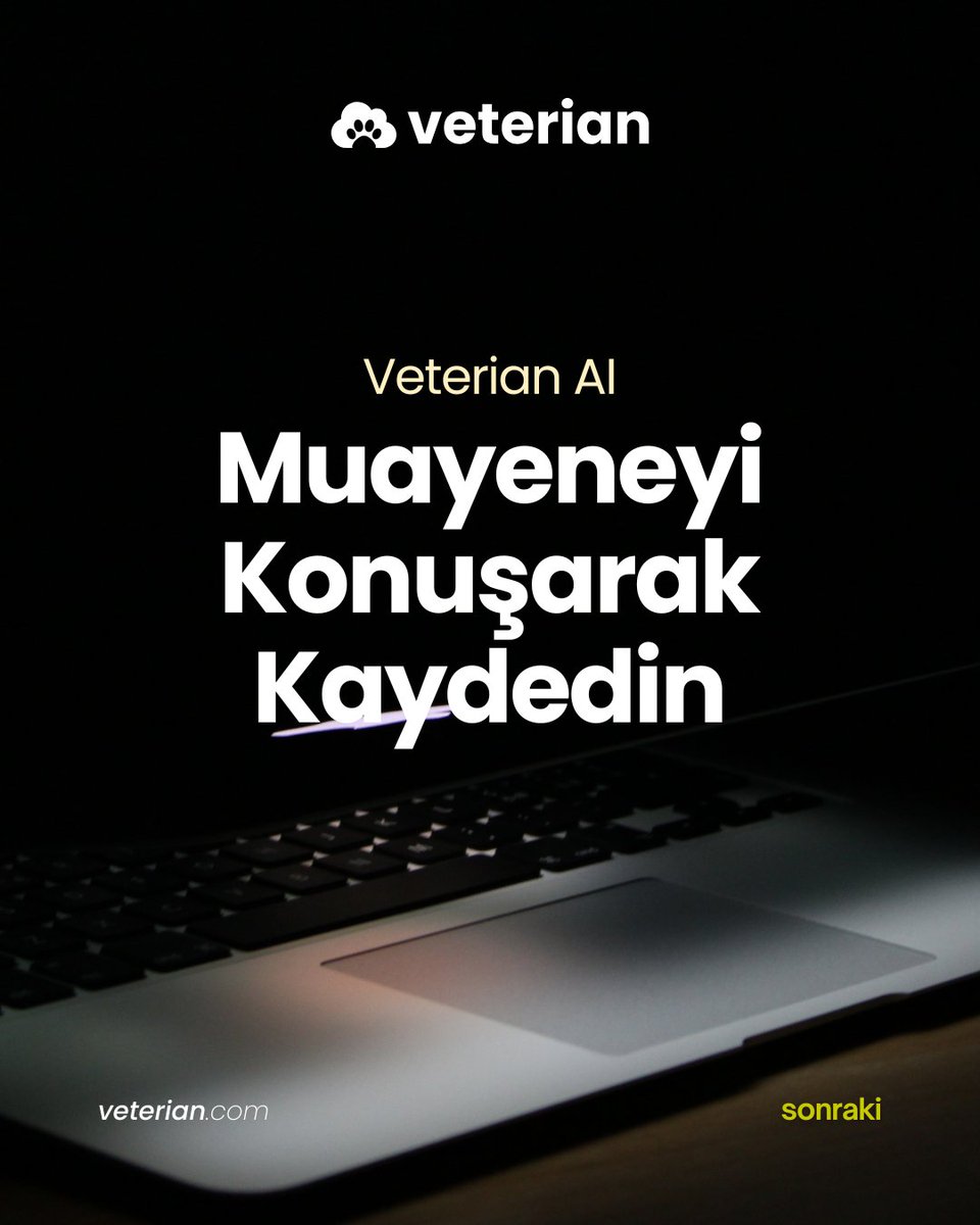 veterian_tr's tweet photo. Muayene 20 dakika. Kayda geçirmesi 10 dakika daha.

Veterian AI muayene sırasında sizi dinler; muayene notunu, tanıyı, ilaç ve dozu sizin yerinize doldurur. Siz sadece kontrol edip onaylarsınız.

Denemek için: https://t.co/ckqPgxl9Vp https://t.co/hJ0b1wHsuM