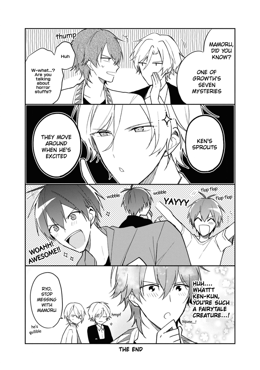 vanquishgirl's tweet photo. Growth's 4koma at the end of the mangas 1st volume🌱🌱OH MY GOD ITS SO CUTE IM GONNA EXPLODE https://t.co/dJD9r88y2a