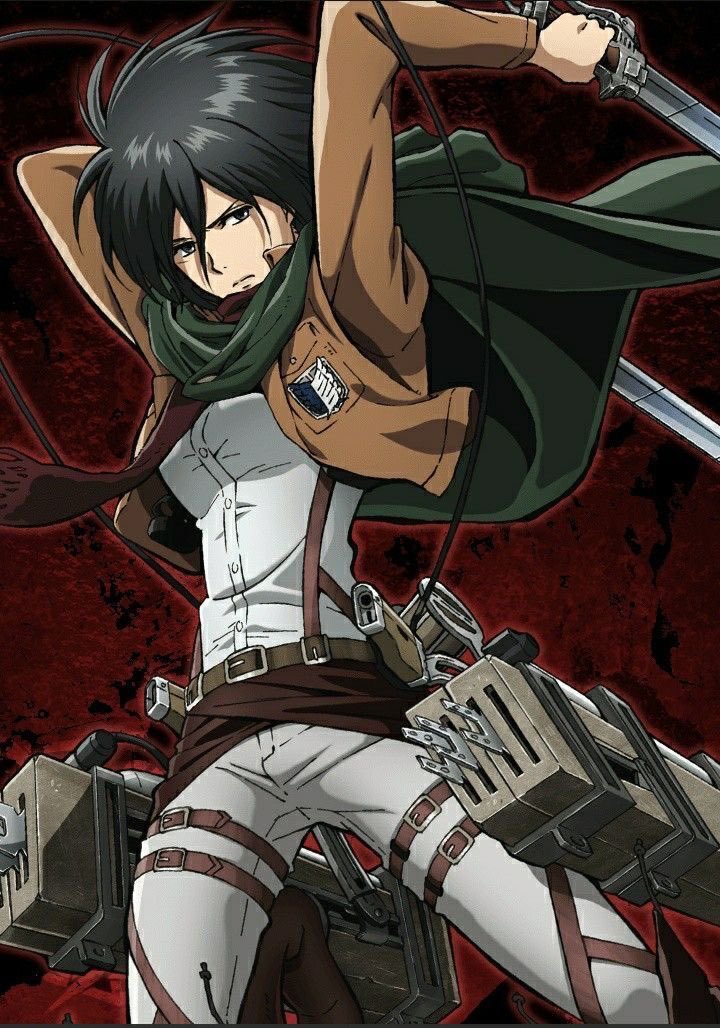 witchreiner's tweet photo. Mikasa Ackerman sempre servindo poses icônicas https://t.co/rqHRYq2uxY