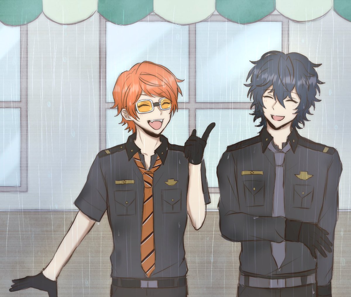 nalenwindy47's tweet photo. お題：｢雨｣

#East_ワンドロライ2 
@East_webonly https://t.co/TWHBhzyakL