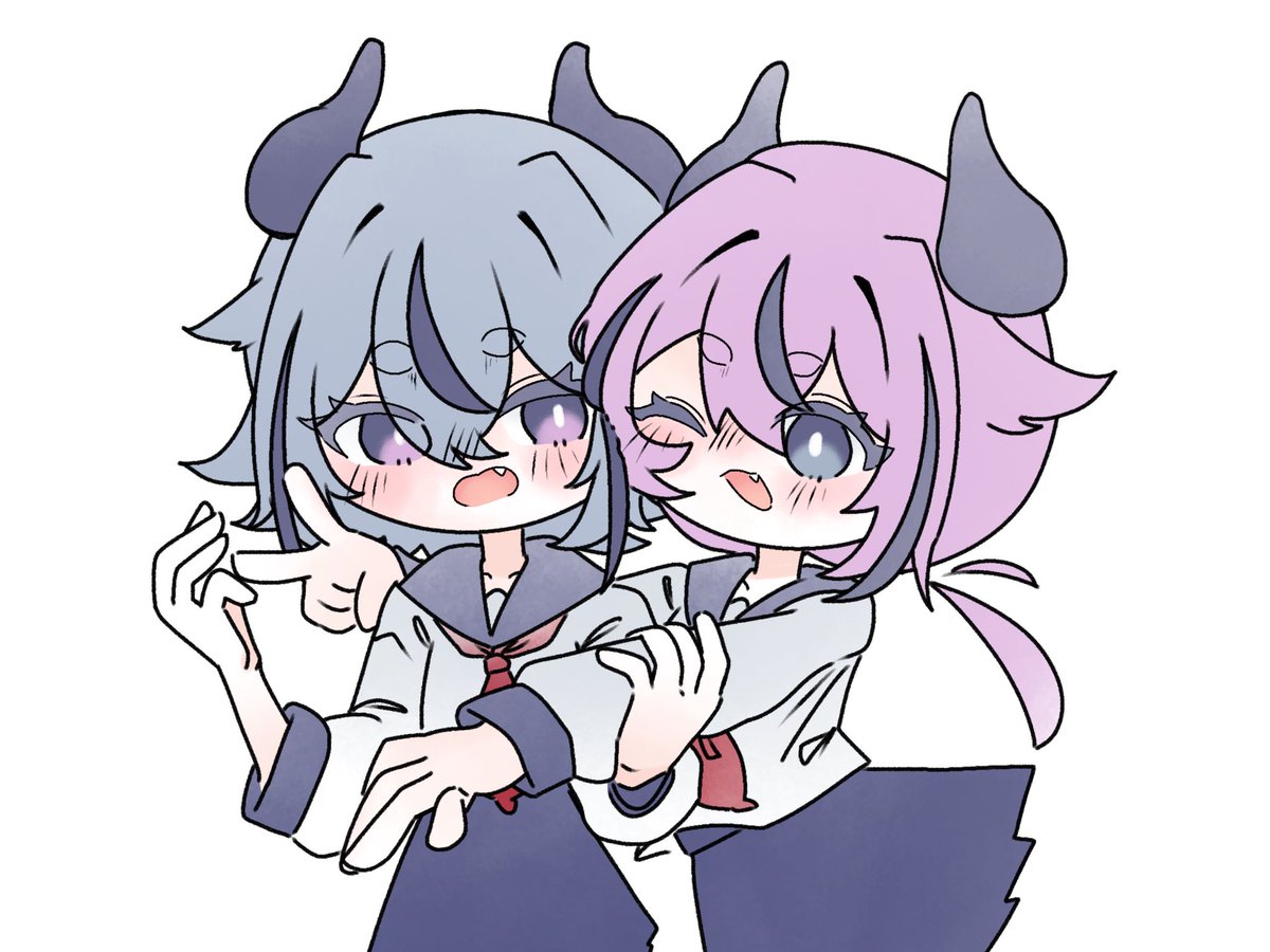 KittenCottonn's tweet photo. #鳴花ーズ 
#ヒメミコ
 前の落書きの清書　自作ペンだとなん���モチベ上がる https://t.co/P5lq9VEDk1