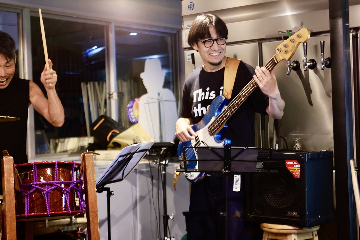 Z_Eraser_Z's tweet photo. 2026.9.18 大多和正樹 × MASA
Bonin Island Jazz @東京∞景
Talk&amp;Live〜皆んなで行こうよ、小笠原へ〜
#梅田誠志 Bass https://t.co/kEUXzIeVdt