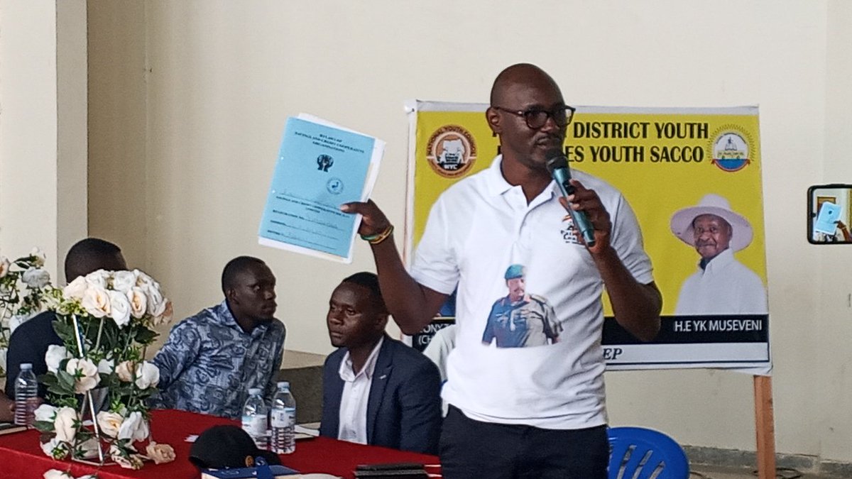 HonCadetBenja's tweet photo. As Rubirizi celebrated Youth Day, we launched the Rubirizi Youth SACCO,an important step toward youth empowerment,entrepreneurship and digital skills,i encourage our youth to embrace these opportunities, learn,save,access credit responsibly and build sustainable enterprises. https://t.co/rVkhXOHemZ