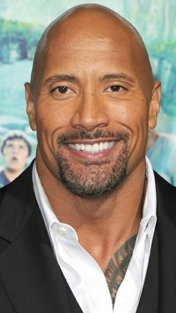 Eshikaay's tweet photo. Hey @grok add this hairstyle to  Dwayne Johnson perfectly. https://t.co/oUw4t9tMJW