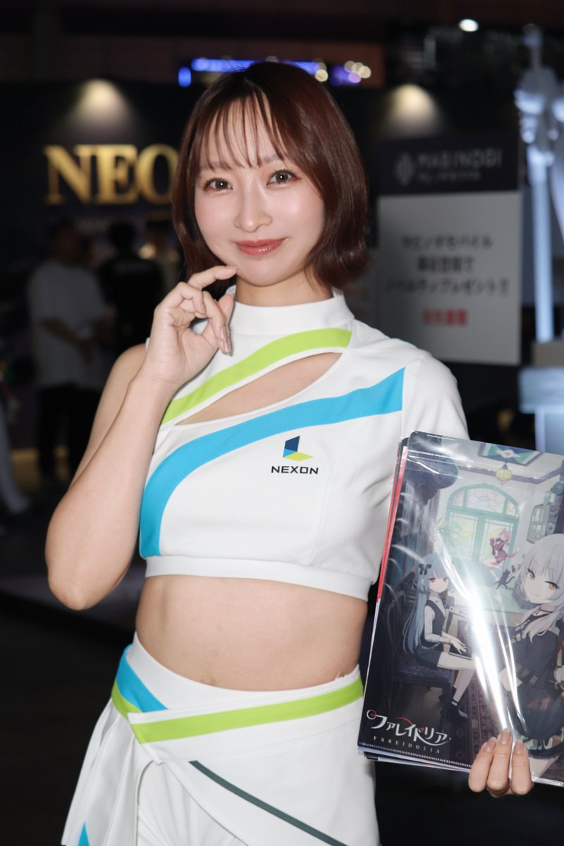 girls_press_jp's tweet photo. #TGS2026
2026/9/18 速報レポート📸

ネクソンブース

model：麻倉 美海さん（ @asakura_mimi  ）

撮影ありがとうございました💖

#東京ゲームショウ2026 #TGS
#ネクソン #NEXON https://t.co/RJrpTqZQrz