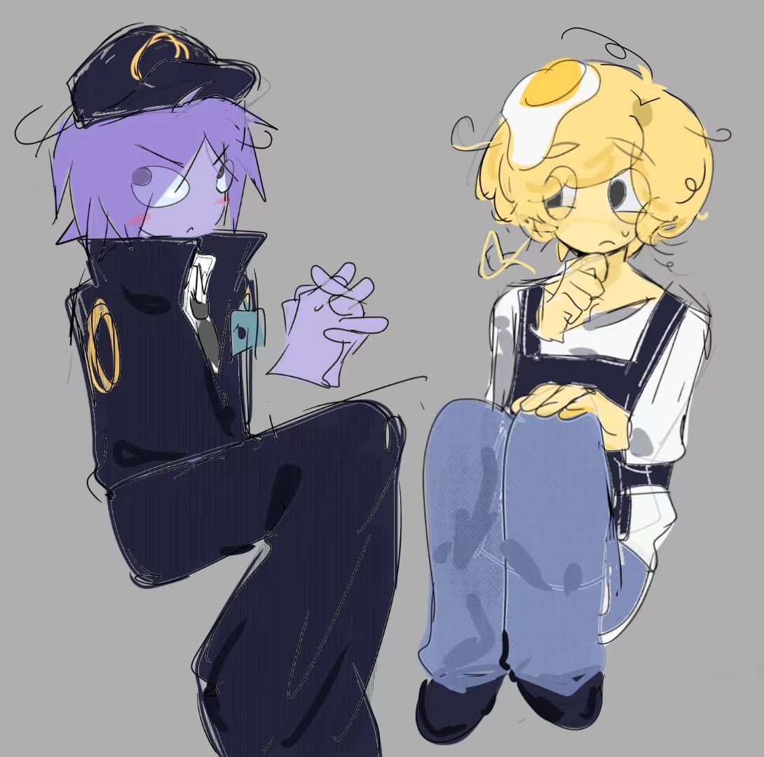 toirene2012's tweet photo. Someone drew my humanized SafeChef design for me for free!!
I love her so much 😭😭😭😭
Including my favorite ship☕🍳
(Top Guard Bottom Cook)
#amongus #amongusstory #amongusonguard 💜💛 #amongusstoryonguard https://t.co/Rp2yughD74