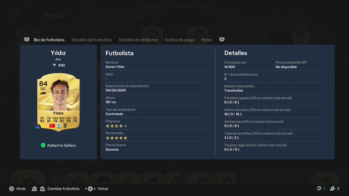 FutAR_Trader's tweet photo. Ben Yedder fifa 20, Ayoze Perez fc26 y Yildiz fc27 https://t.co/Zgr51uCDPl