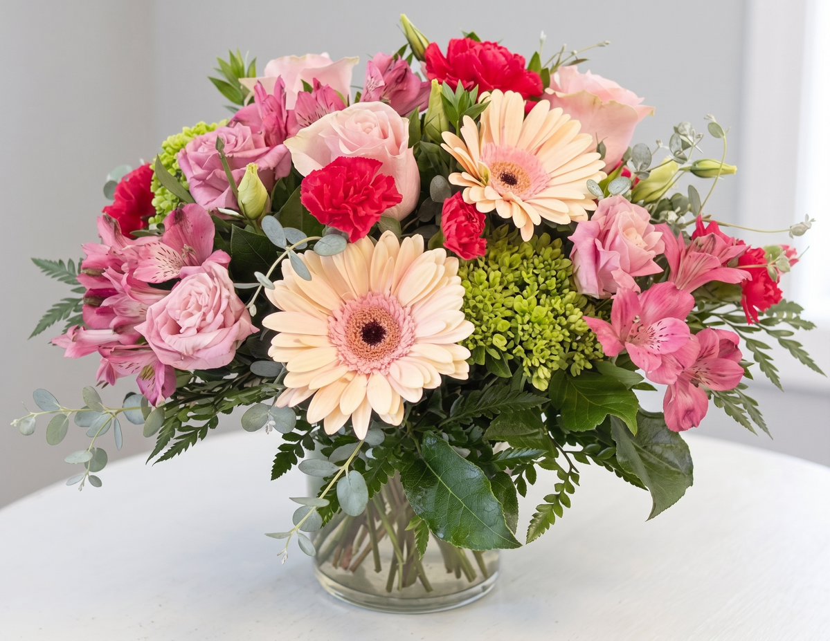 WatsonsFlowers's tweet photo. Soft blush roses, peach gerberas, & airy eucalyptus come together in our garden-inspired Blush & Lush bouquet. Hand-designed & delivered same-day across the Valley.
https://t.co/Z7kGbINTzN
#WatsonsFlowers #PhoenixFlorist #MesaAZ #GilbertAZ #TempeAZ #FreshFlowers #BlushAndLush https://t.co/r7evL5bocl