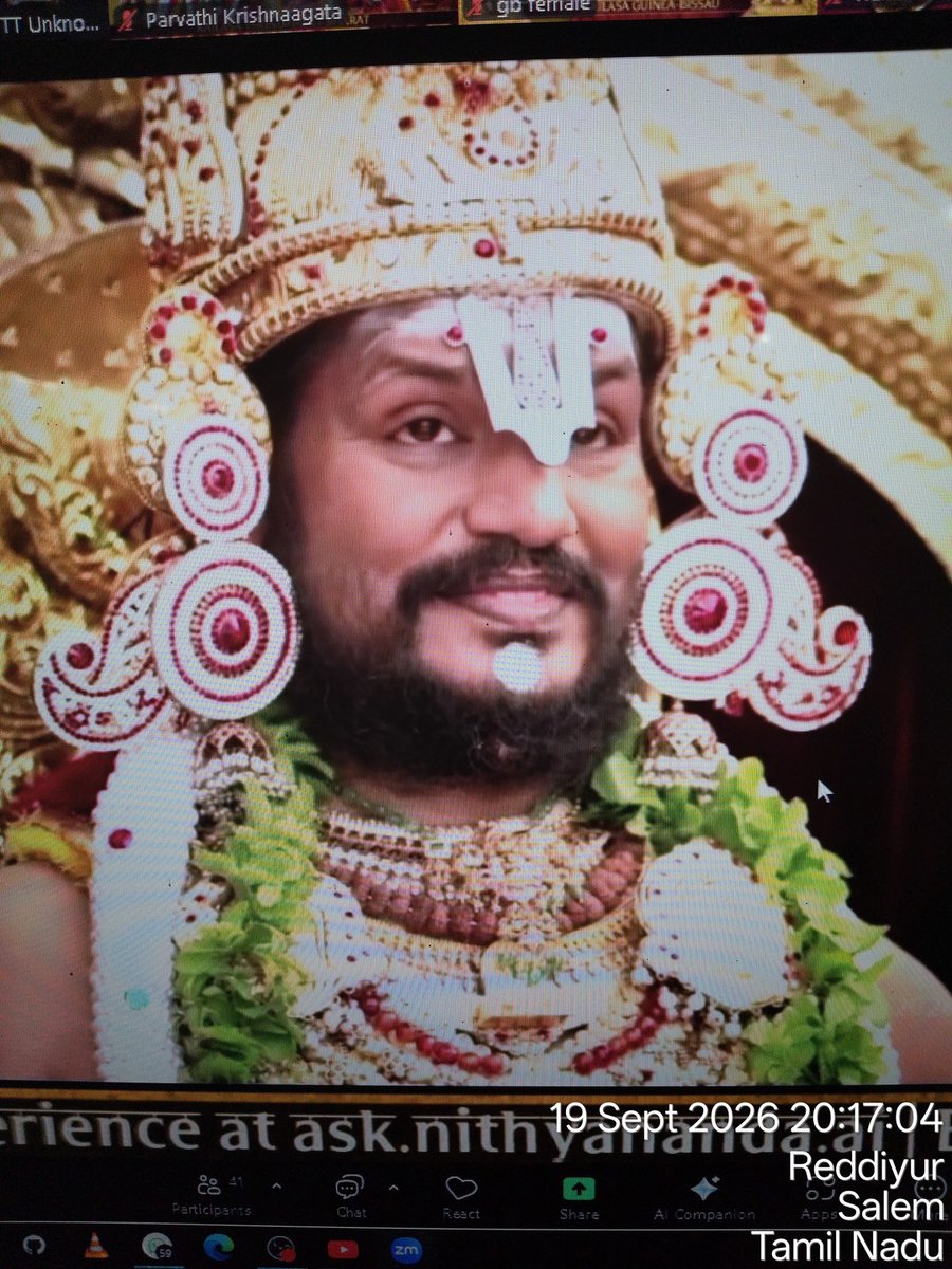 dinanaathan's tweet photo. KAILASA’s Salakatla Brahmotsavam 2026 is a sacred event celebrating 
Live now 🙏 https://t.co/fwnbodHMXK