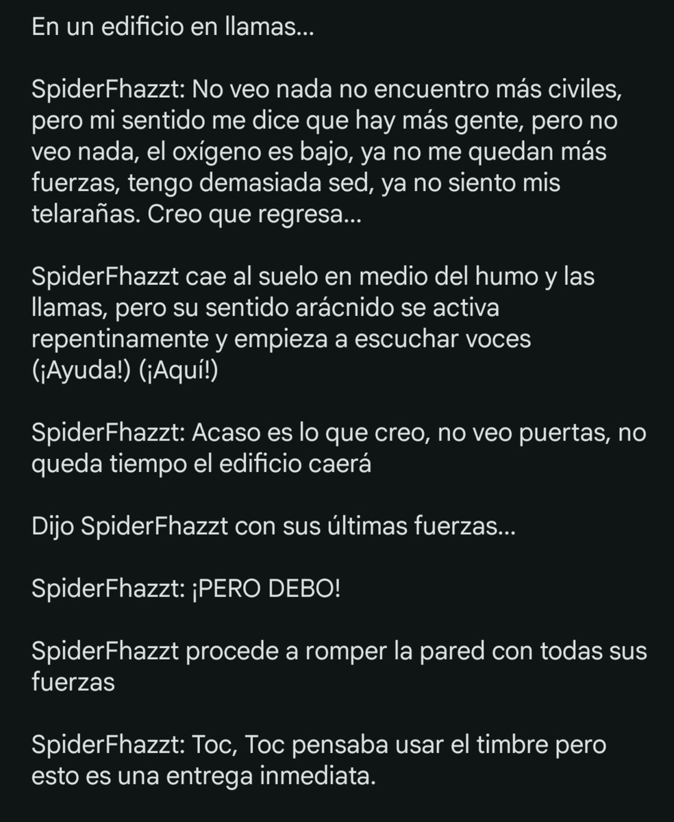 Spiderfast28604's tweet photo. Tuve que dejar la descripción aparte porque X no me dejaba ponerla toda jaja, bueno aunque nadie la verá :( 

#spiderman https://t.co/BDB8S31t9k