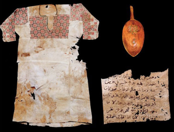 Eight naturally preserved medieval bodies and a remarkable collection of clothing, jewelry, coins, and manuscripts were found in a remote cave in Lebanon’s Qadi
