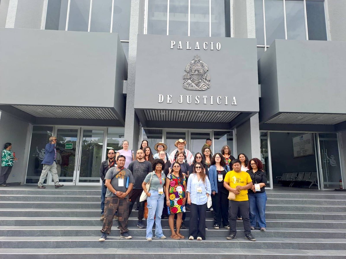 IM_Defensoras's tweet photo. 📣Durante estos días, la Delegación Internacional de Solidaridad con el Campamento por la Vida del Pueblo Garífuna ha llevado sus preocupaciones y demandas sobre la situación y los derechos del Pueblo Garífuna a distintos espacios diplomáticos y de derechos humanos en Honduras. https://t.co/0tkLfrSDCH
