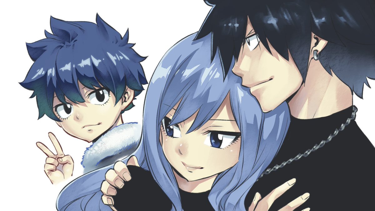 chab_az_er's tweet photo. To be fair in Gruvia fanfics i do not mind pregnancy trope, cause both of them dream about having a lovely family 😭🧡 give them their kids! https://t.co/TxsmQby0Q9