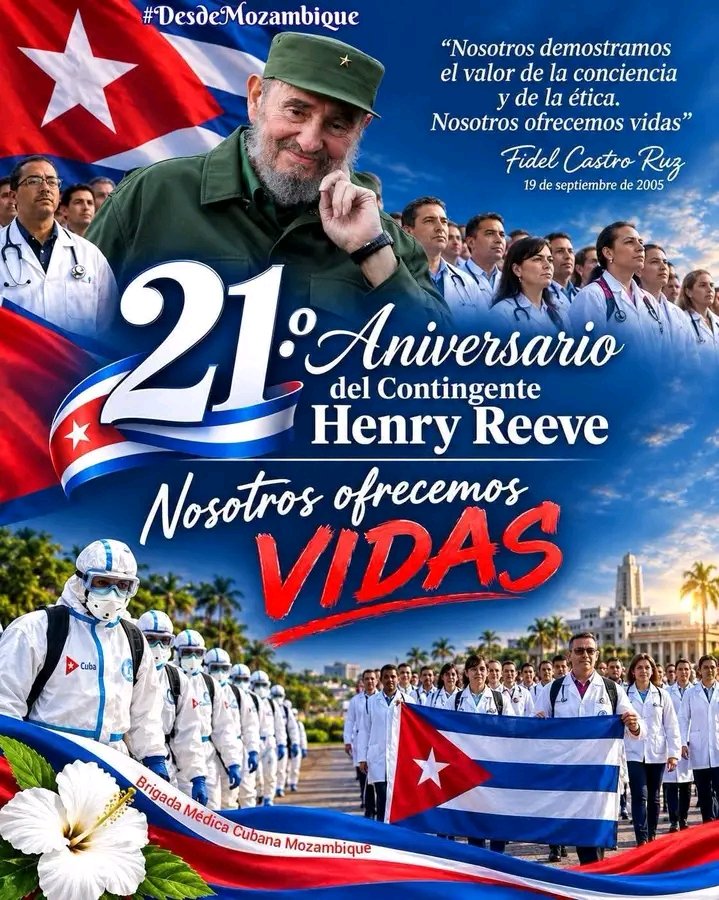 GuerreroYo24144's tweet photo. !Felicidades! Su labor solidaria y heroica ha llevado esperanza y salud a rincones del mundo donde más se necesita. Con profundo humanismo han demostrado que la medicina no conoce fronteras y que la solidaridad es el más noble de los compromisos.
#CubaSalva 
#DeZurdaTeam https://t.co/zYoSehW2sz