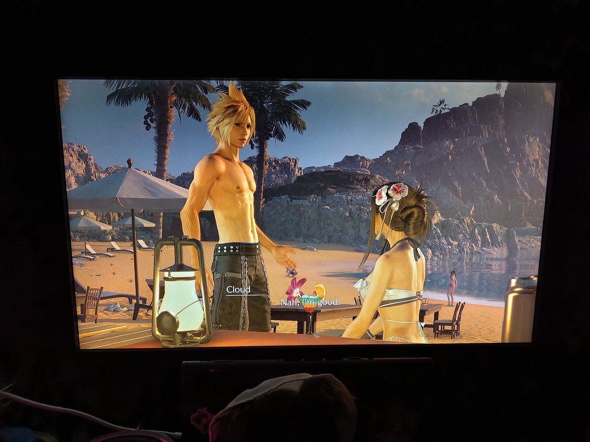 SomeTime_TW's tweet photo. Final fantasy VII rebirth 
สนุกมาก ติดงอมแงม ดีนะดูพี่เอกมาก่อนเลยรู้เรื่องบ้าง เพราะเป็นเกมแรกในซีรีส์ที่เล่นเอง5555555 https://t.co/zXEBAulEDX