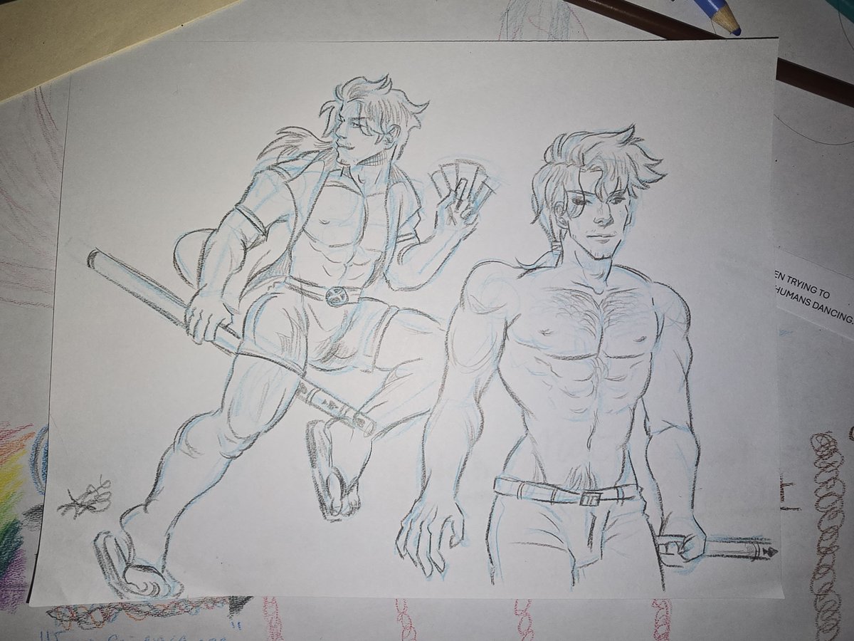 wowastrash's tweet photo. Drawings of the X-Men i made at a surprise drawing corner at a nightclub lol #nightcrawler #gambit #wolverine #kurtwagner #remylebeau #Loganhowlett #xmen #marvel #sketching https://t.co/JWPH3l9TjZ