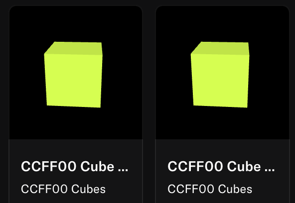cyberp_eth's tweet photo. Good morning hood fam!!

Just acquired 2 CCFF00 cubes!

I'm I doing this right??

@Rusty_is_Square @CCFF00club https://t.co/6iZSRg3NCt