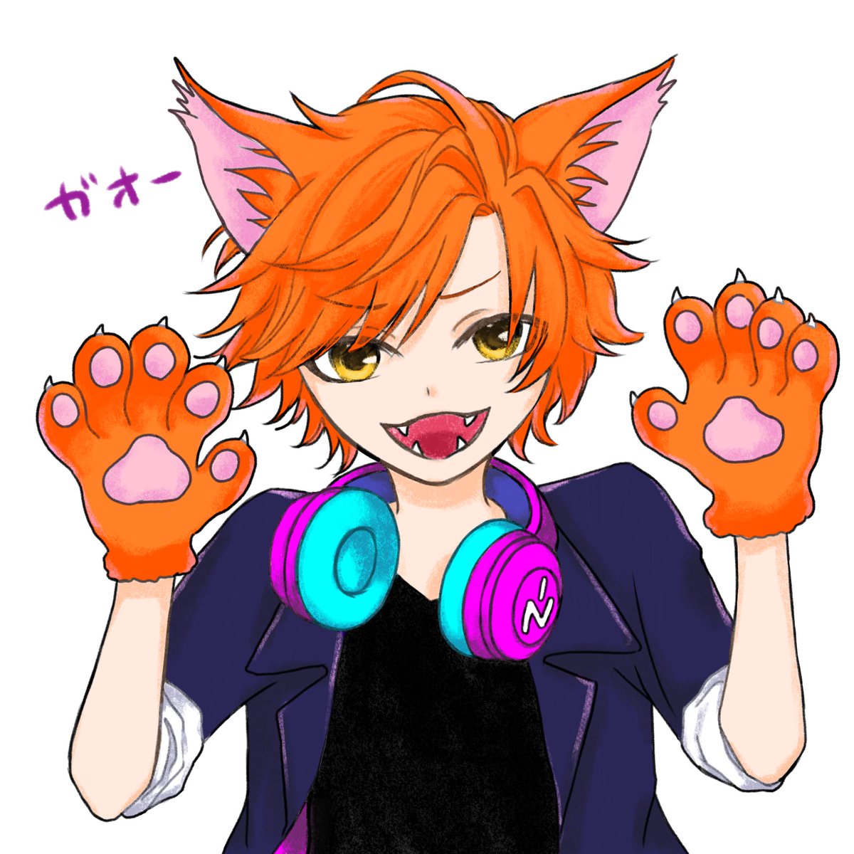rainyRaven496's tweet photo. 1ヶ月ほどフライングですが1ヶ月って3日くらいでおわってしまうのでむしろオンスケということで。ハロウィンの狼男です。
#絵吉 https://t.co/vleK4jKL9m