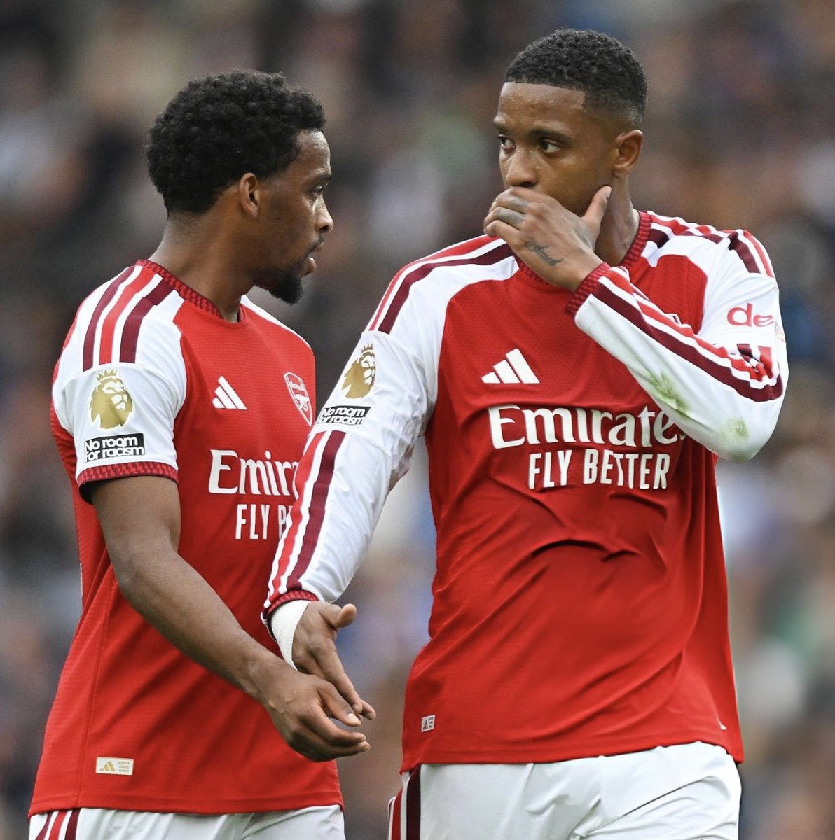 David_Ornside's tweet photo. 🚨🗣 Jamie Carragher on Brighton vs Arsenal match:

"Arsenal may have the best defense in the league or in Europe but, they have one of the worst attack in the league, they had zero shot on target in the first half"

"No one remembers the last time Arsenal scored five goals, which is a major concern for a team like Arsenal"

"Brighton dominated the whole first half"