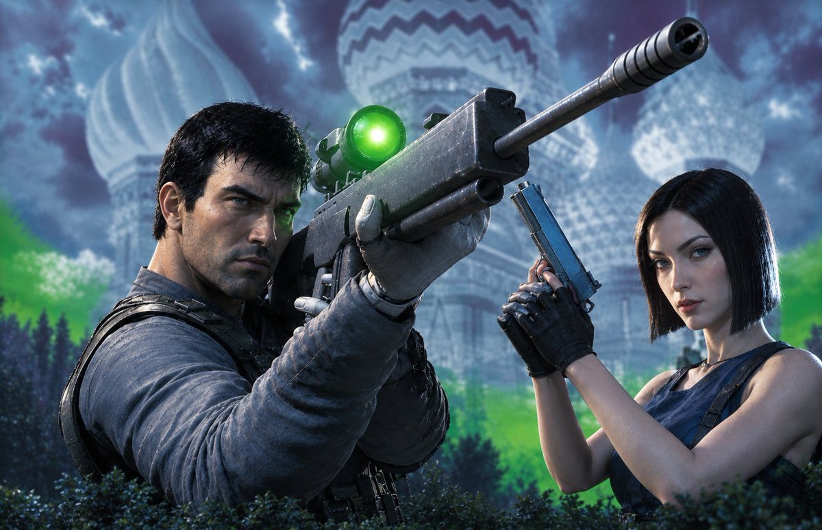 DINOXJORDAN1487's tweet photo. Syphon filter 2 cover reimagined 2اعاده توليد بوستر سيفون فلتر 3
『サイフォンフィルタ 2』パッケージアートの再構築:ローガンとリ
Logan & Lian Xing
#PlayStation
#syphonfilter
#syphonfilter3
#بلايستيشن
#العاب
#تصميمي
#AIイラスト
#virtualphotography
#reimagine #fanremake #fanproject https://t.co/v5qw2zwjgx
