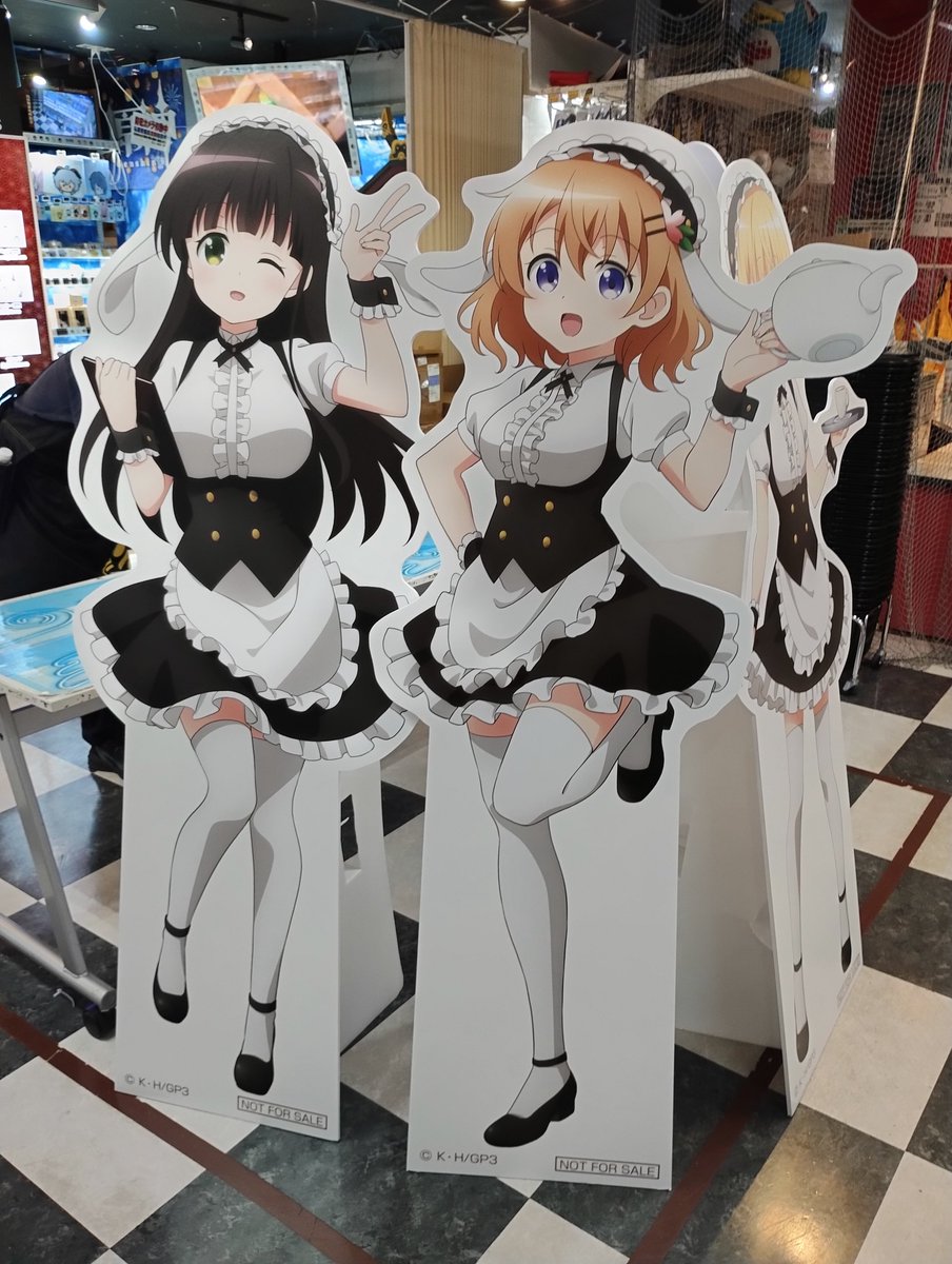 tw_susususu's tweet photo. あと、ドン・キホーテ秋葉原店のごちうさ ポップアップストアへ

千夜ちゃん誕生日おめでとうございます( ^-^)ノ∠※。.:*:・'°☆

#gochiusa https://t.co/67Thua0TpK