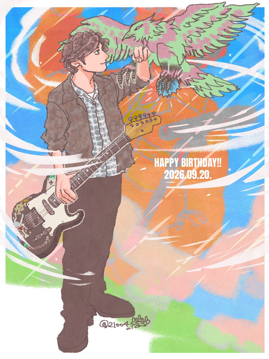 21004ni's tweet photo. 52歳！おめでとうございます🎉
#新藤晴一誕生祭2026 https://t.co/yU4QAFFpP1