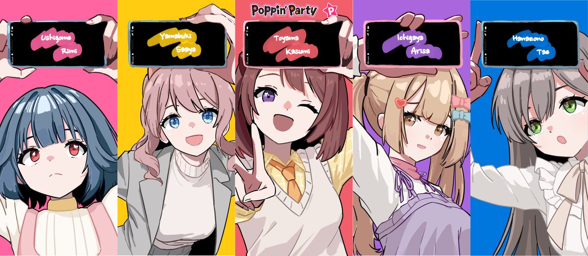 boya303's tweet photo. 知ってる人もあるかもしれませんが
今回のポピパの衣装はドキドキデエトに出てくる服を参考にしました！！
好きなアルバムの一つです！ https://t.co/bdMJCISiEJ