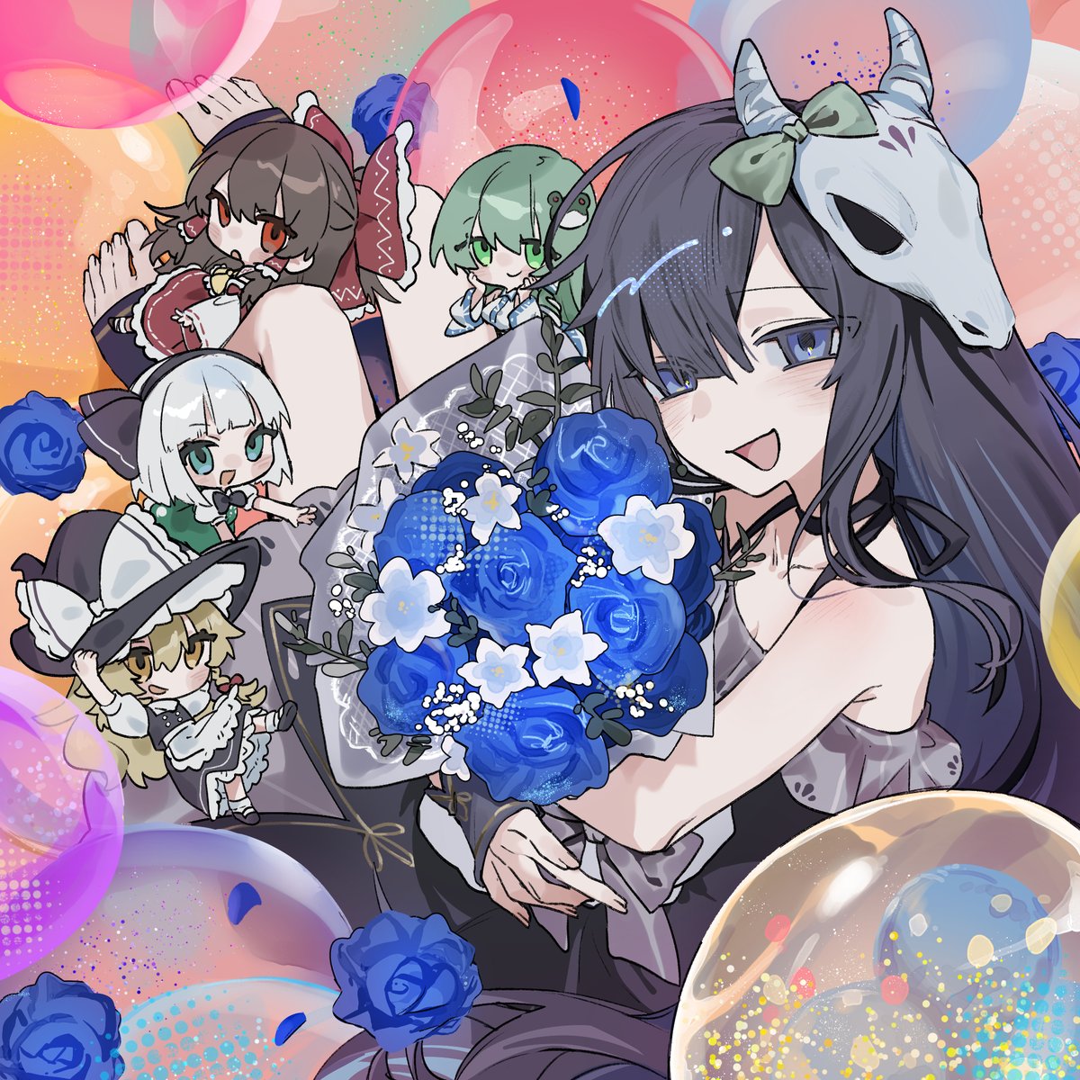 momotrtr10's tweet photo. #めめもりアート
#めめ村5周年合作
こちらの素敵な合作に💀さんで参加させていただきました！
５周年おめでとうございます✨ https://t.co/2lSiIfV0is