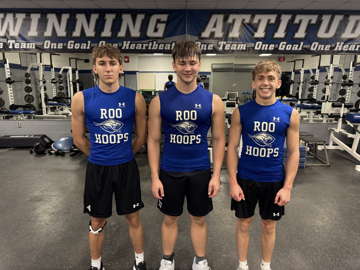 PCnowisthetime's tweet photo. Great week of work from @WHSrooHOOPS &amp; @LadyRooHoops! 

Standards have been set and leadership has taken over to uphold it each and every day! 

S/O to our @VistaSportMedPT ⭐️s of the Week:
Girls: Madison, Anaylah, Hayden
Boys: Noah, Dane, Tristan https://t.co/SWJkR5rGkn