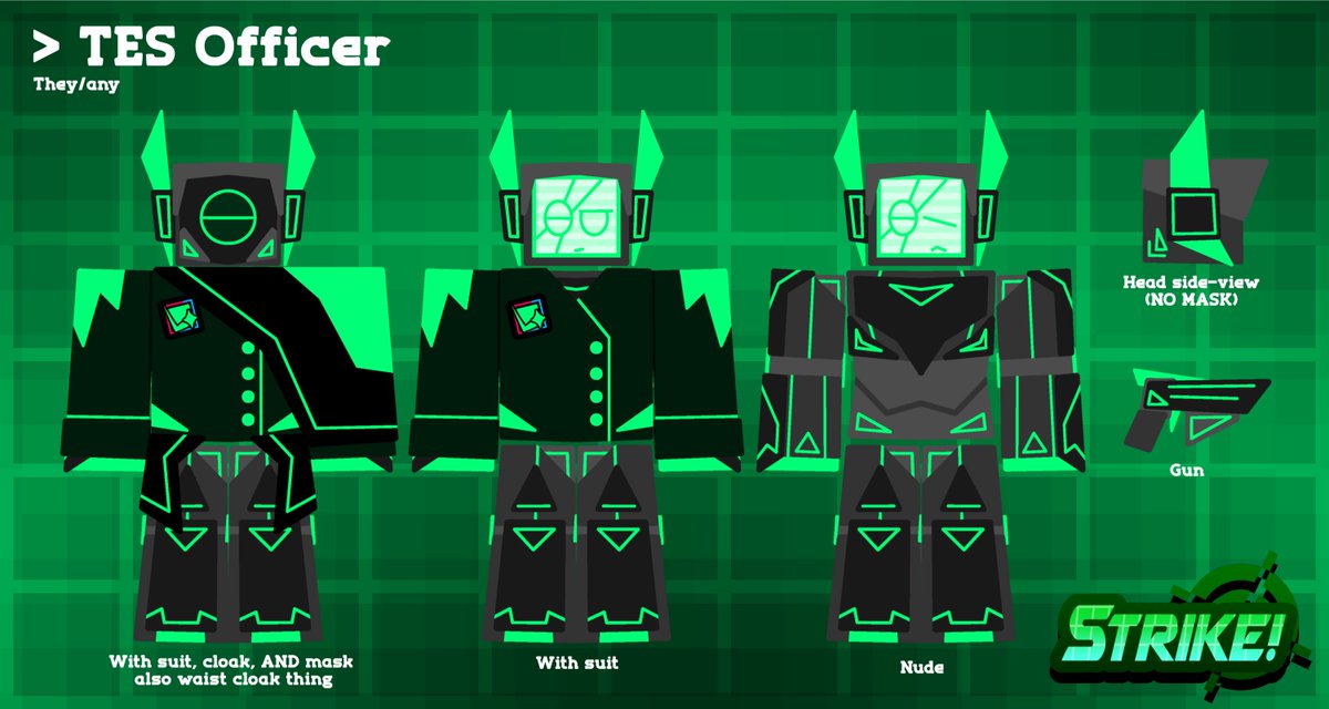 mooboored's tweet photo. Model for @Play_STRIKE_Rpg, concept art made by @reallouis_7. 

#RobloxDev #ROBLOX #robloxdevs #robloxart https://t.co/o4CUP21oXp