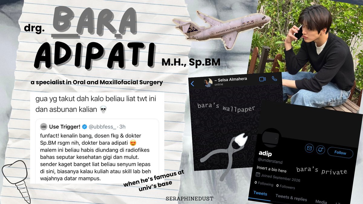 seraphinedust's tweet photo. #keonhyeon short au

when selsa almahera (sh) as new drg spesialis konservasi gigi di RSGM harus berhadapan dan jadi main victim dari bara adipati (kh), kepala dept. bedah mulut yang terkenal keras dan galak https://t.co/6bM7BCmsLa
