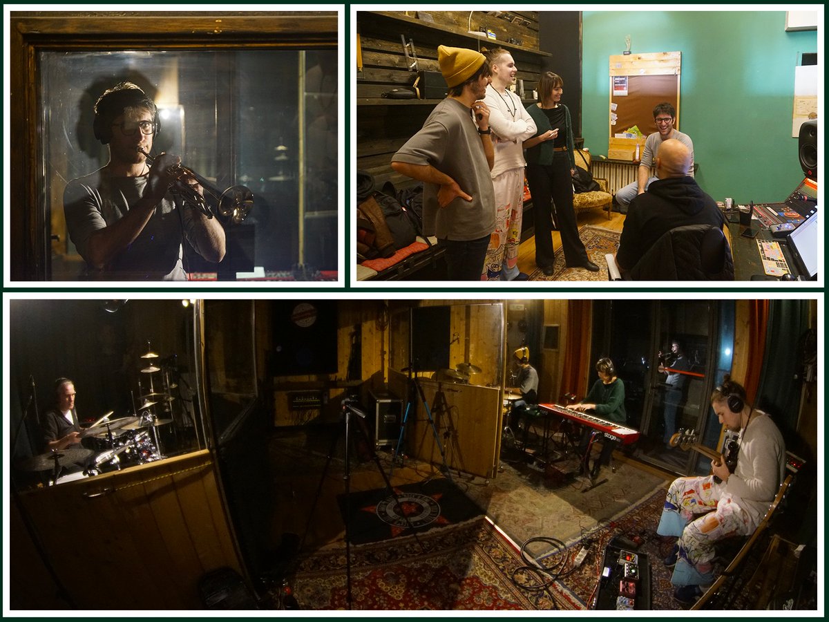 CSPJazzquartet's tweet photo. Recording “Bloom” Album. Enjoy….fun times.
#claudioscolariproject #drums #jazz #drummer #europeanjazz https://t.co/QqPTTxUqoc