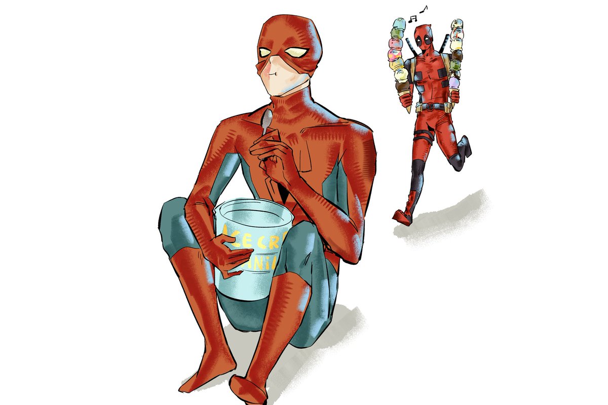 451_bunny's tweet photo. #spideypool https://t.co/VXjB7wjhQN