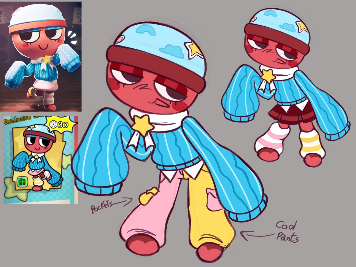 DiikaruDummyPop's tweet photo. I know the skin wants to scream at us, "GIGI IS A HOARDER AND SHE DRESSES HOW SHE WANTS, NO MATTER IF IT MATCHES" but bro... It's a Robux skin,,,
+ Slight redesign https://t.co/ltTPvnrk9x